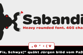 Sabandija ffp Font