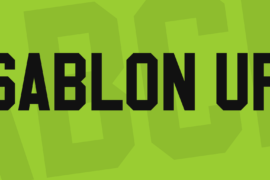 Sablon Up Font Family