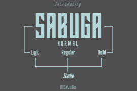Sabuga Font