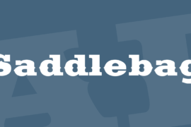 Saddlebag Font