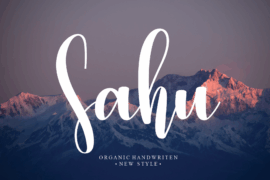 Sahu Font