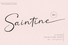 Saintine Font