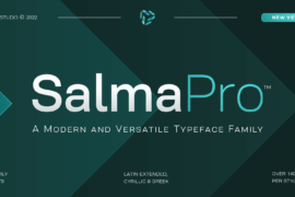 Salma Pro Medium-Narrow Font Family