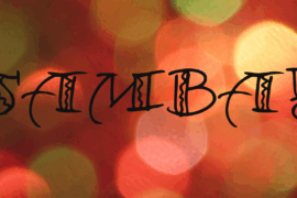 Samba! Font