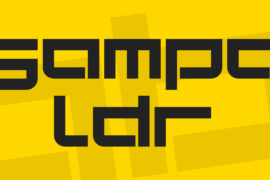 Sampa LDR Font