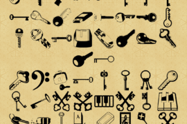 Samys Keys’N’Keys Font