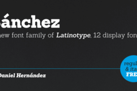 Sanchez Font Family