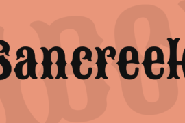 Sancreek Font