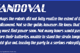 Sandoval Font Family