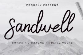Sandwell Font