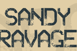 Sandy Ravage Font