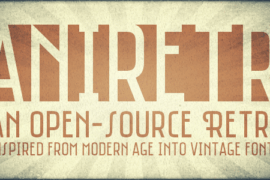 Saniretro Font