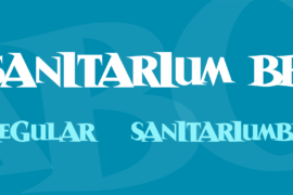 Sanitarium BB Font Family