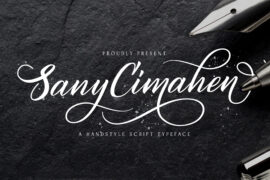 SanyCimahen Font