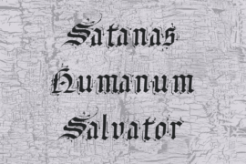 Satanas Humanum Salvator Font
