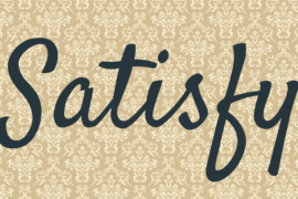 Satisfy Font