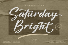 Saturday Bright Font Family