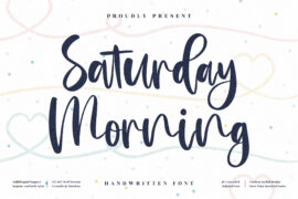 Saturday Morning Font Family