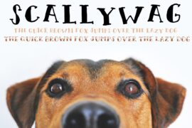 Scallywag Font