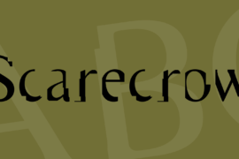 Scarecrow Font