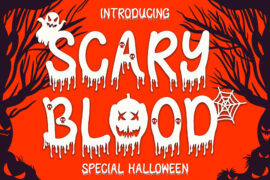 Scary Blood – Pesonal Use Font