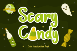 Scary Candy – Personal Use Font