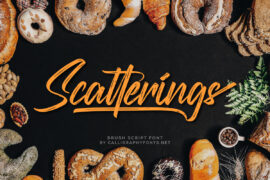 Scatterings Demo Font
