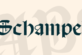 Schampel Font