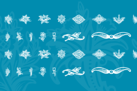 Schluss-Vignetten Font