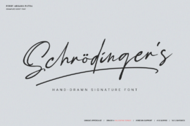 Schrödinger’s Font