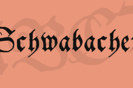 Schwabacher Font