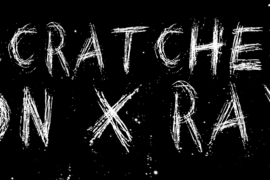 Scratched on X Ray Font