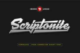 MJ Scriptonite Demo Font