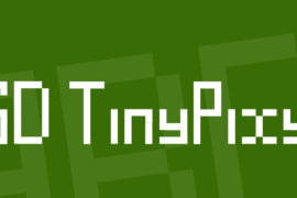 SD TinyPixy Font