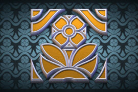 Seamless Pattern Icons Font