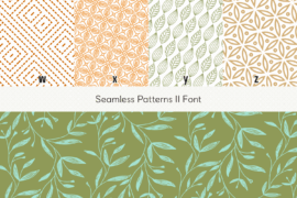 Seamless Patterns II Font