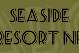 Seaside Resort NF Font