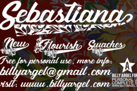 Sebastiana personal use Font