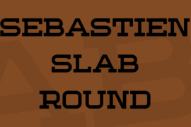 Sebastien Slab Round Font