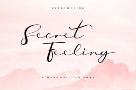 Secret Feeling Demo Font