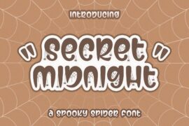 Secret Midnight Font