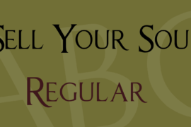 Sell Your Soul Font