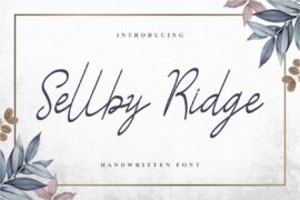 Sellby Ridge Demo Font