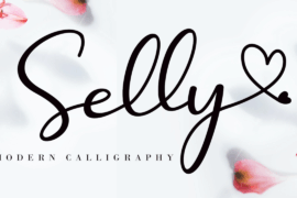 Selly Calligraphy Font
