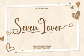 Seven Loves Demo Font