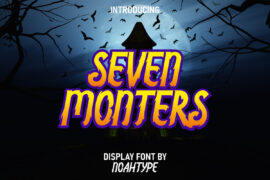 Seven Monsters Demo Font