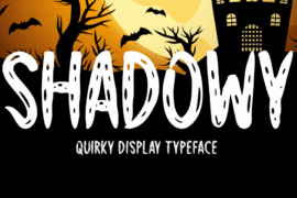 Shadowy Font