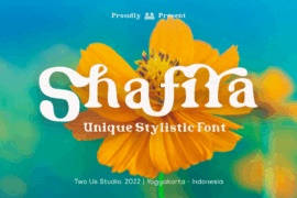 ShafiraDEMO Font