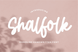 Shalfolk Font