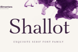 Shallot Trial Font Family